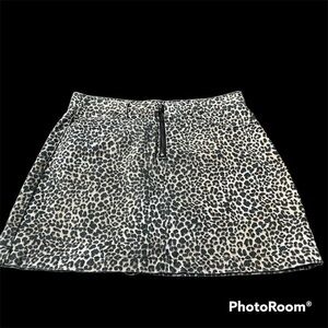 BDG urban outfitters cheetah denim skirt